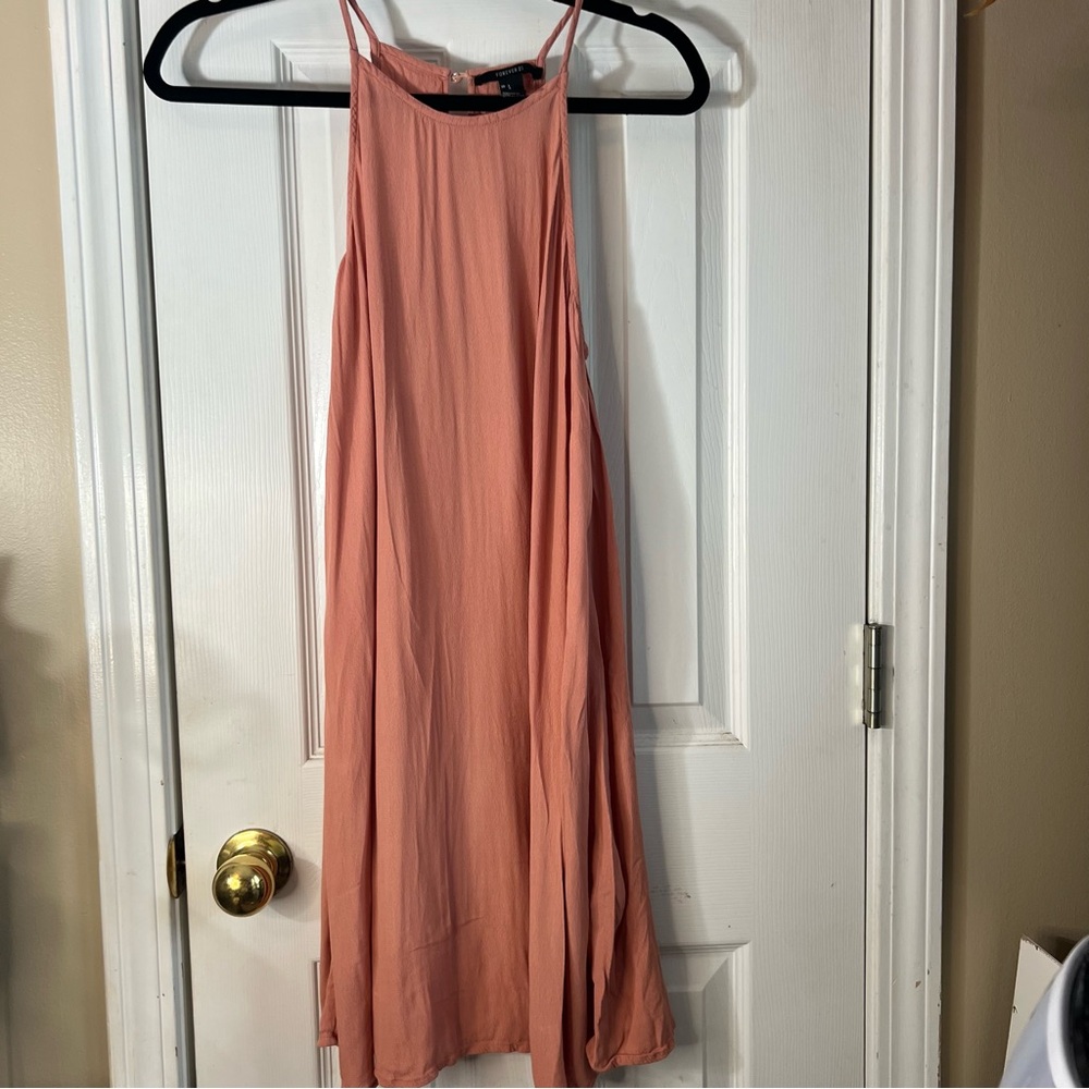 Forever 21 Pink Sundress for a Night Out Sz Lg